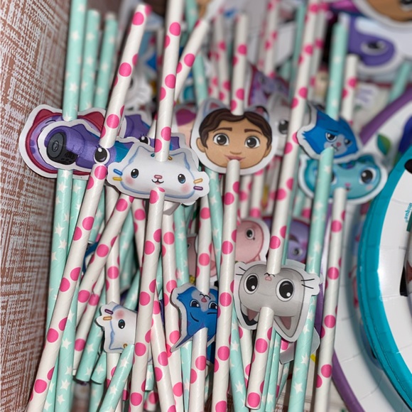 HUGE lot of Gabby’s Dollhouse Party Supplies- HOMEMADE - Picture 9 of 16